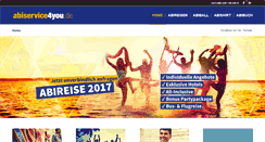 Desktop Screenshot of abiservice4you.de