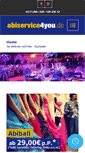 Mobile Screenshot of abiservice4you.de